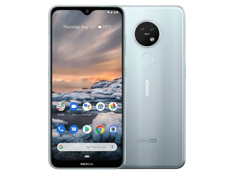 Замена держателя SIM-карты телефона Nokia 7.1